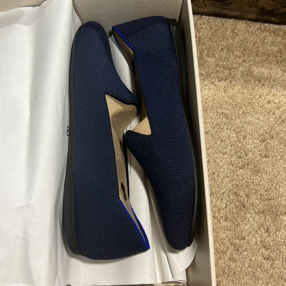 Rothy’s - The Flat - Round Toe - Navy Blue - Size 8.5